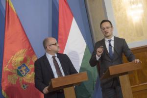 Srdjan Darmanovic külügyminiszter Budapesten